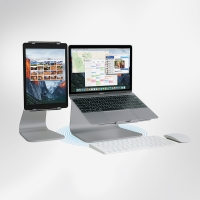 Περιστρεφόμενη βάση για Macbook / λάπτοπ της Rain Design από ανοδιωμένο αλουμίνιο