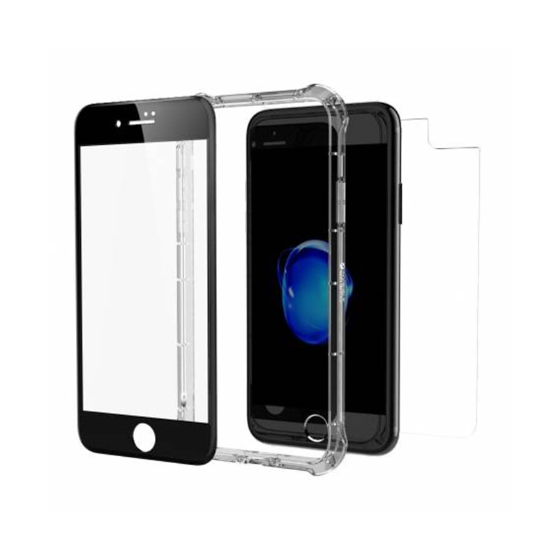 Ολοκληρωμένη προστασία InvisibleShield Glass+ Contour 360° της Zagg για iPhone 8/7 Plus