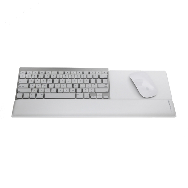Βάση για πληκτρολόγιο και mouse pad για iMac mRest της Rain Design white