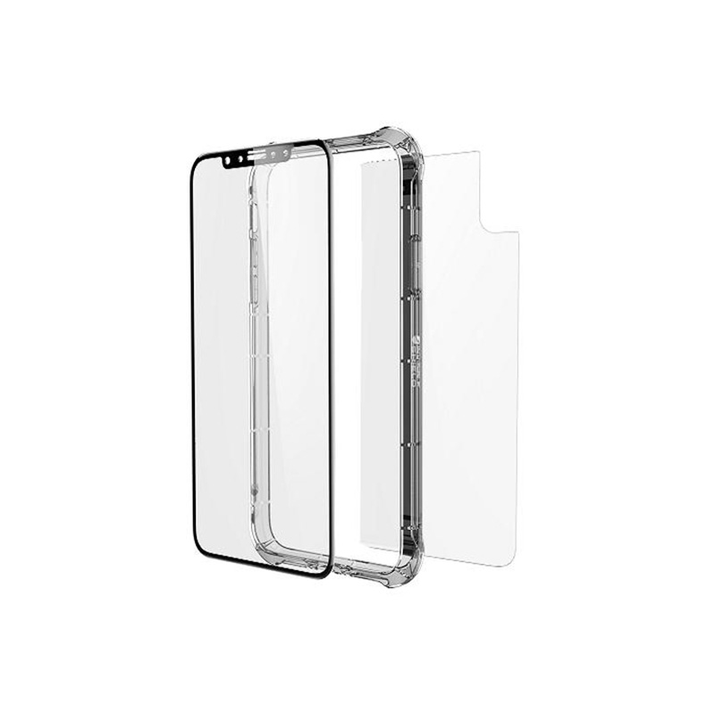 Ολοκληρωμένη προστασία InvisibleShield Glass+ Contour 360° της Zagg για iPhone X