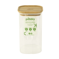 Γυάλινα δοχεία αποθήκευσης τροφίμων από τη Pebbly