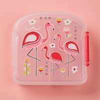 Παιδικό δοχείο φαγητού της σειράς Flamingo από την Sugarbooger